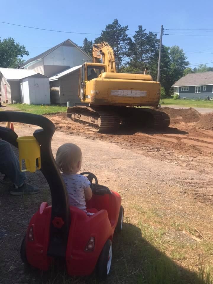 Skid Steer Work for Damrow’s Excavating in Park Falls, WI