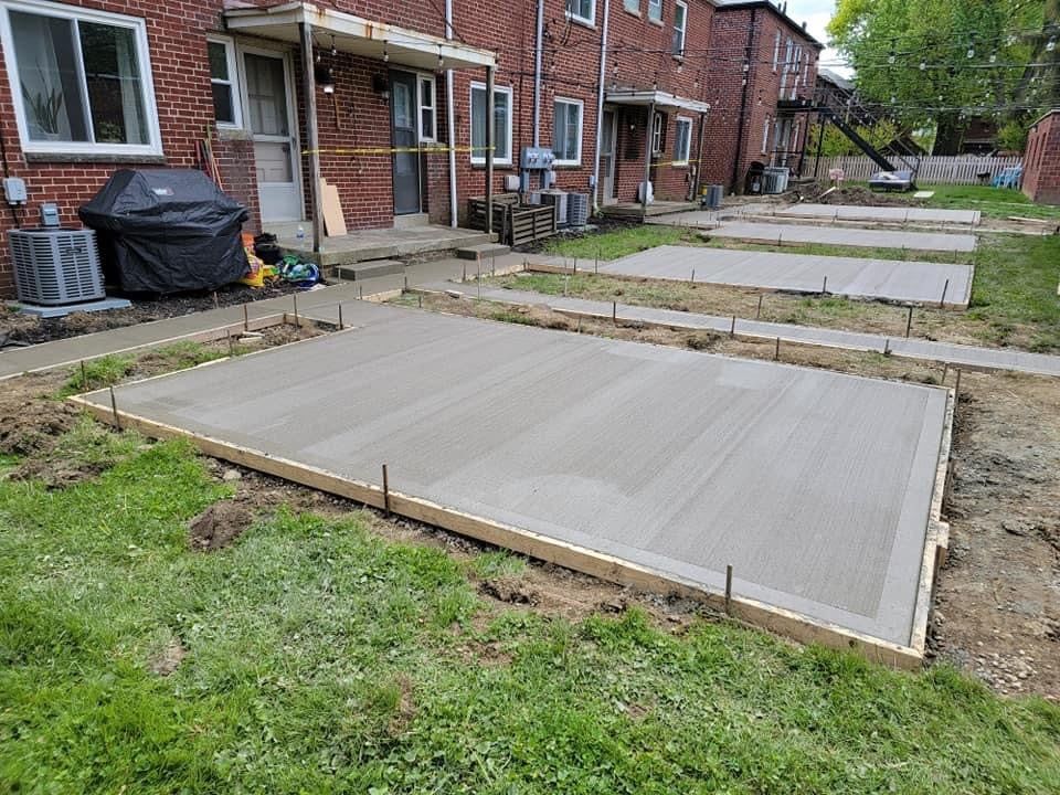 Concrete for T&T Construction in Laurelville, OH