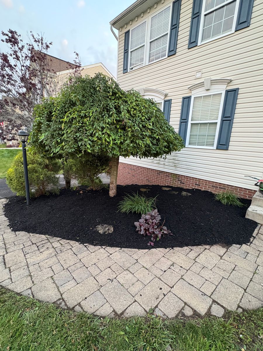 Mulch Installation for Cam Yardz in Washington, PA