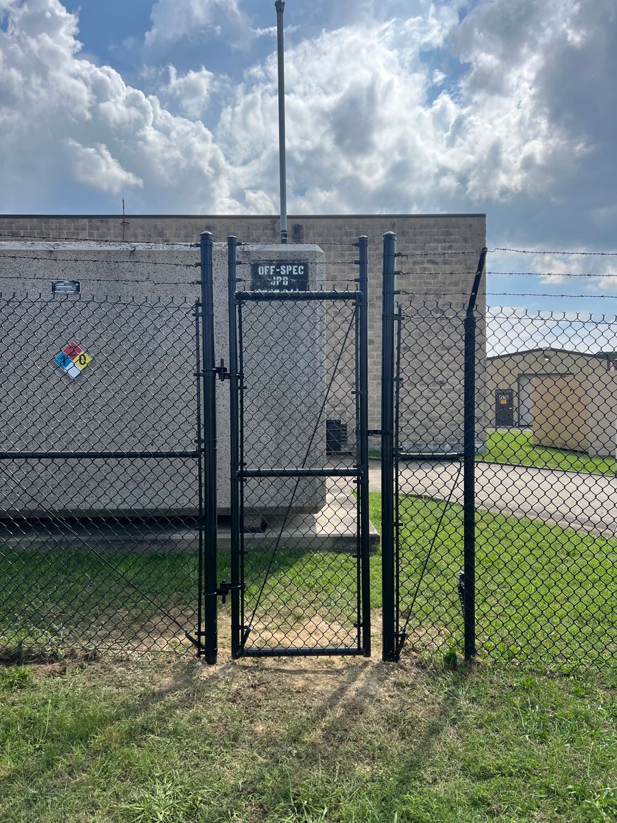 Commercial/Industrial Fence for TriCity Fence and Contracting in Petersburg, VA