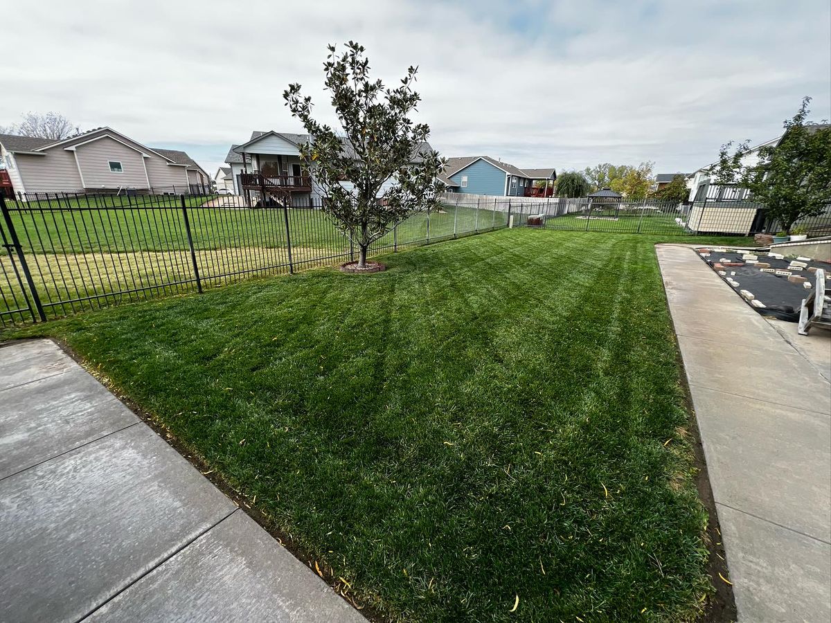 Landscape Installation for Macy Mowing in Wichita, KS