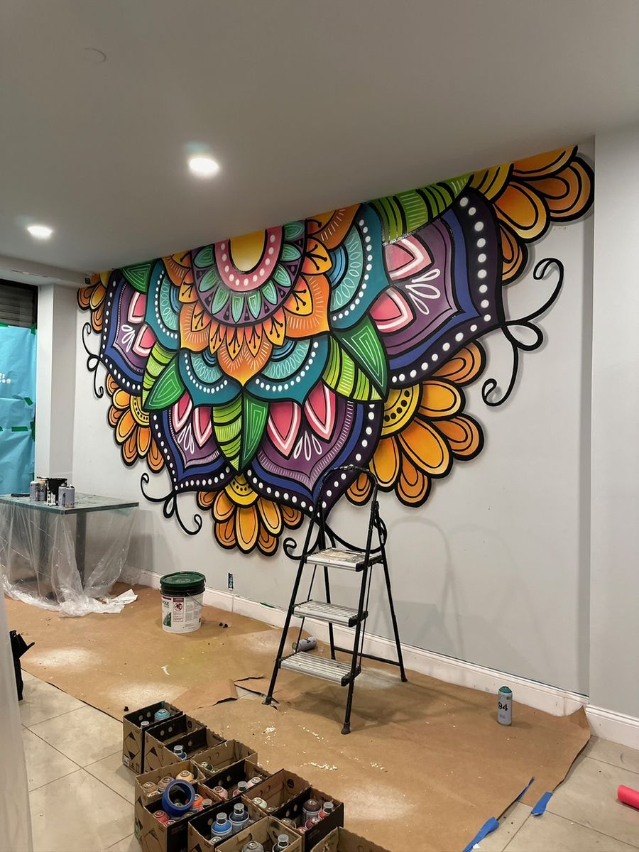 Commercial Murals for ANAEME in New York, NY