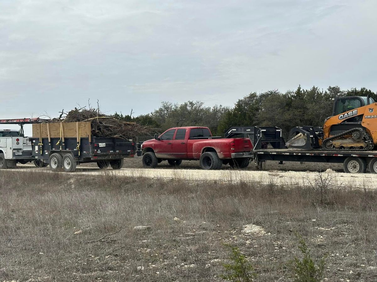 Land Clearing for CrossCut in Kempner, TX