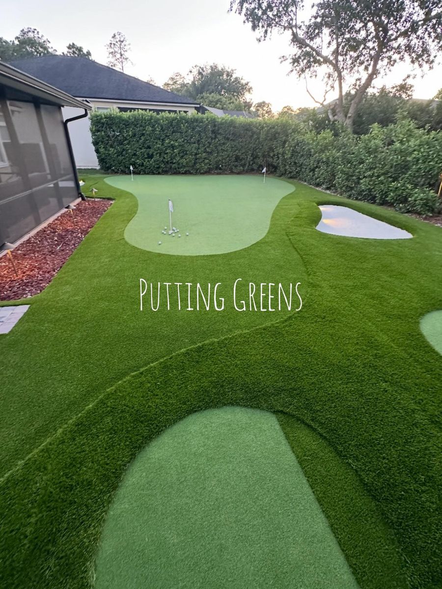 Backyard Remodel for E&T Outdoor Pros in LaGrange, GA