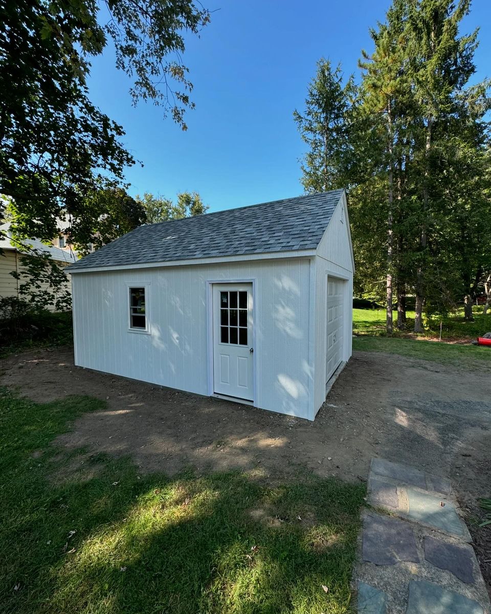 Garage Construction for The Shed Family & Farm LLC in Albany, NY