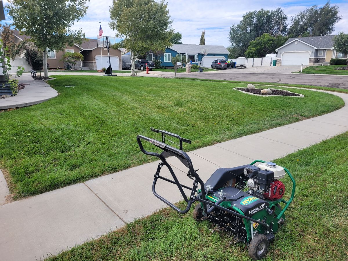 Lawn Aeration for Silver Service Pros in Riverton, UT