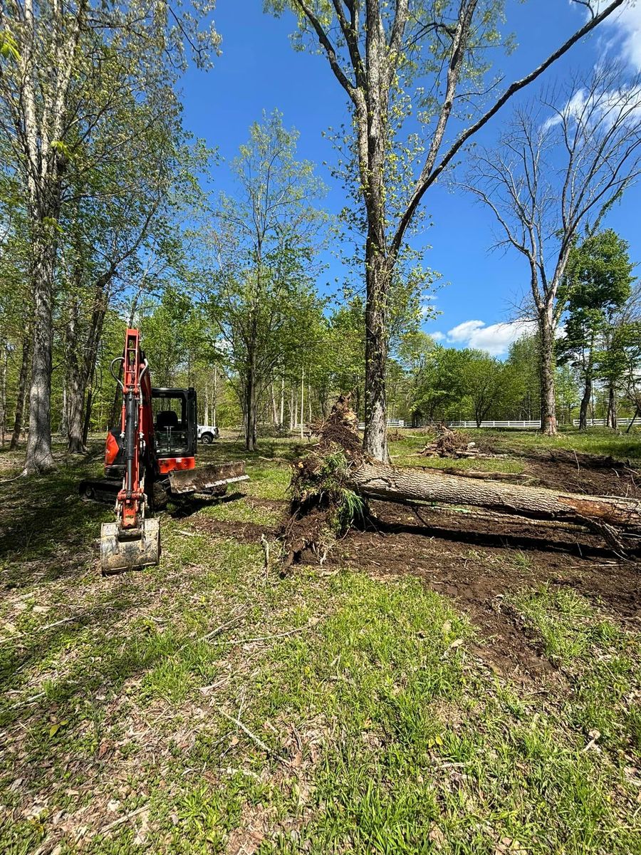 Excavation for TD Dirtworks in Tracy City, TN