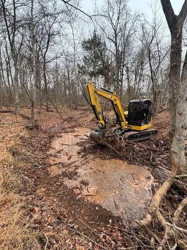 Land Clearing for Schrock’s Land Management in Northern Virginia, Shenandoah Valley, VA