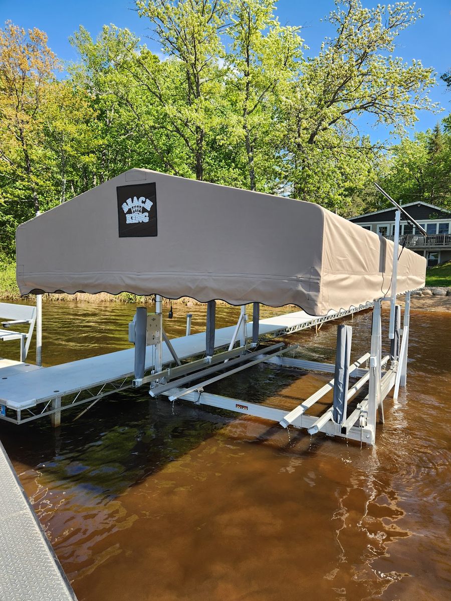 Lifts for Northern Ridge Landscape - Dock & Lift Service in McGregor, MN