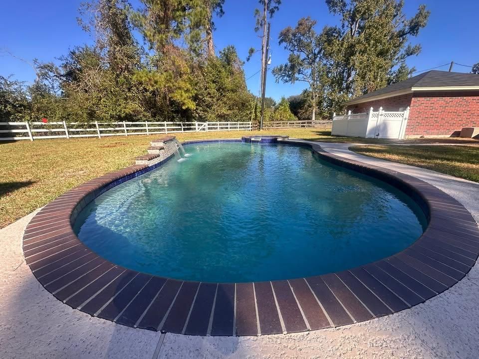 Pool Deck Paving for 123 Pool Renovations in Houston, TX