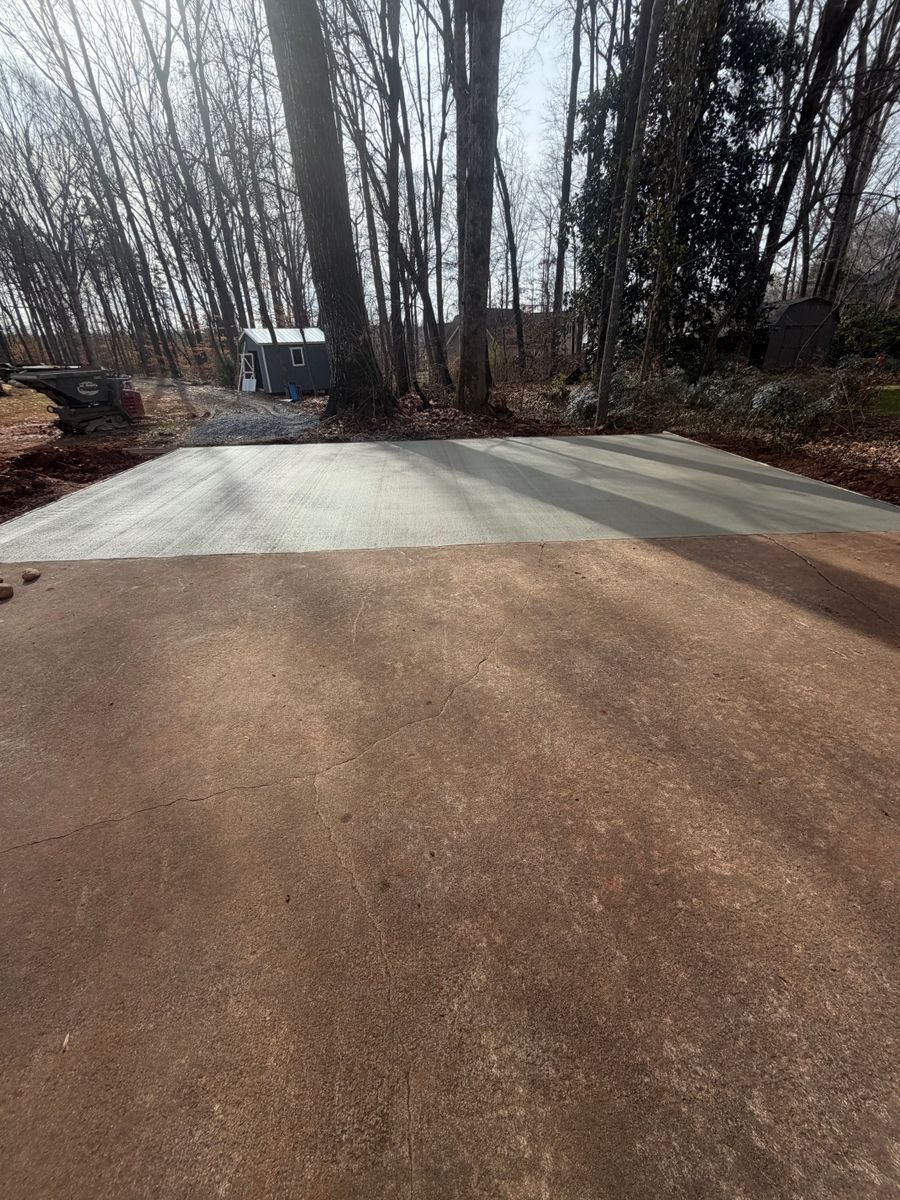 Concrete  for McCune Construction LLC in Mocksville, NC