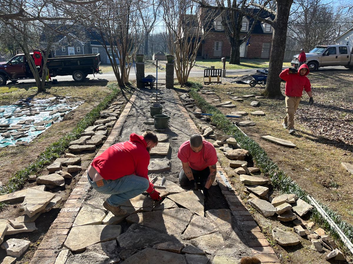 Patio & Walkway design for Real Deal Lawn Care in Goodlettsville, TN