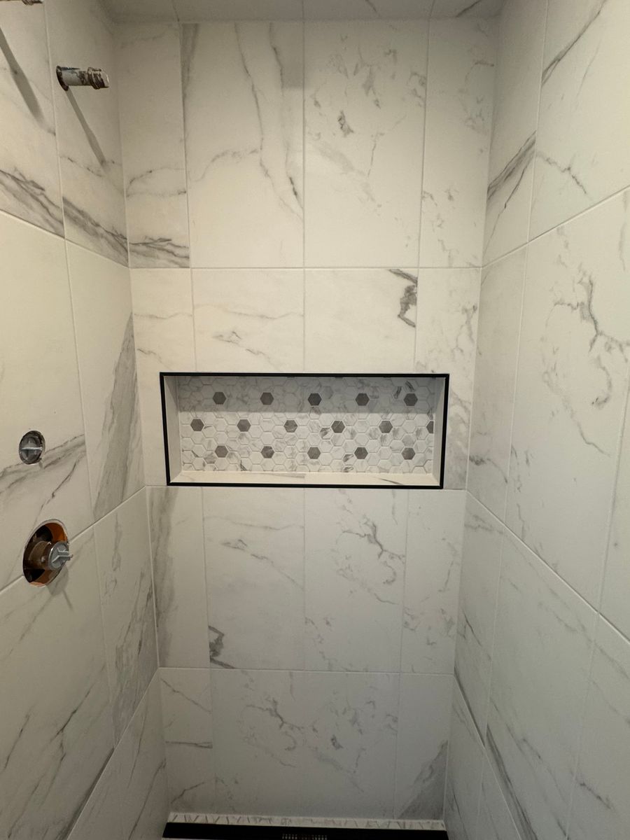 Bathroom Tiling for Dakota Tile & Stone in Belle Fourche, SD