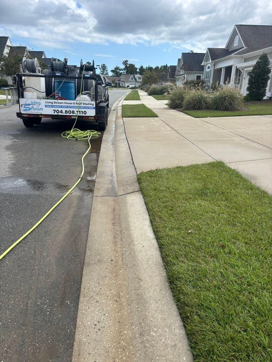 Hardscape Cleaning for Living Stream Pressure Washing in Wilmington, NC