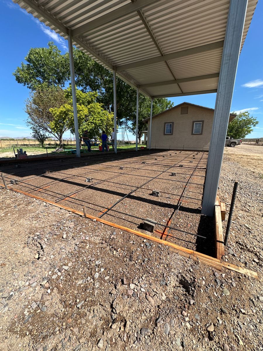 Concrete Slab Construction for American Concrete Placement in Camp Verde, AZ