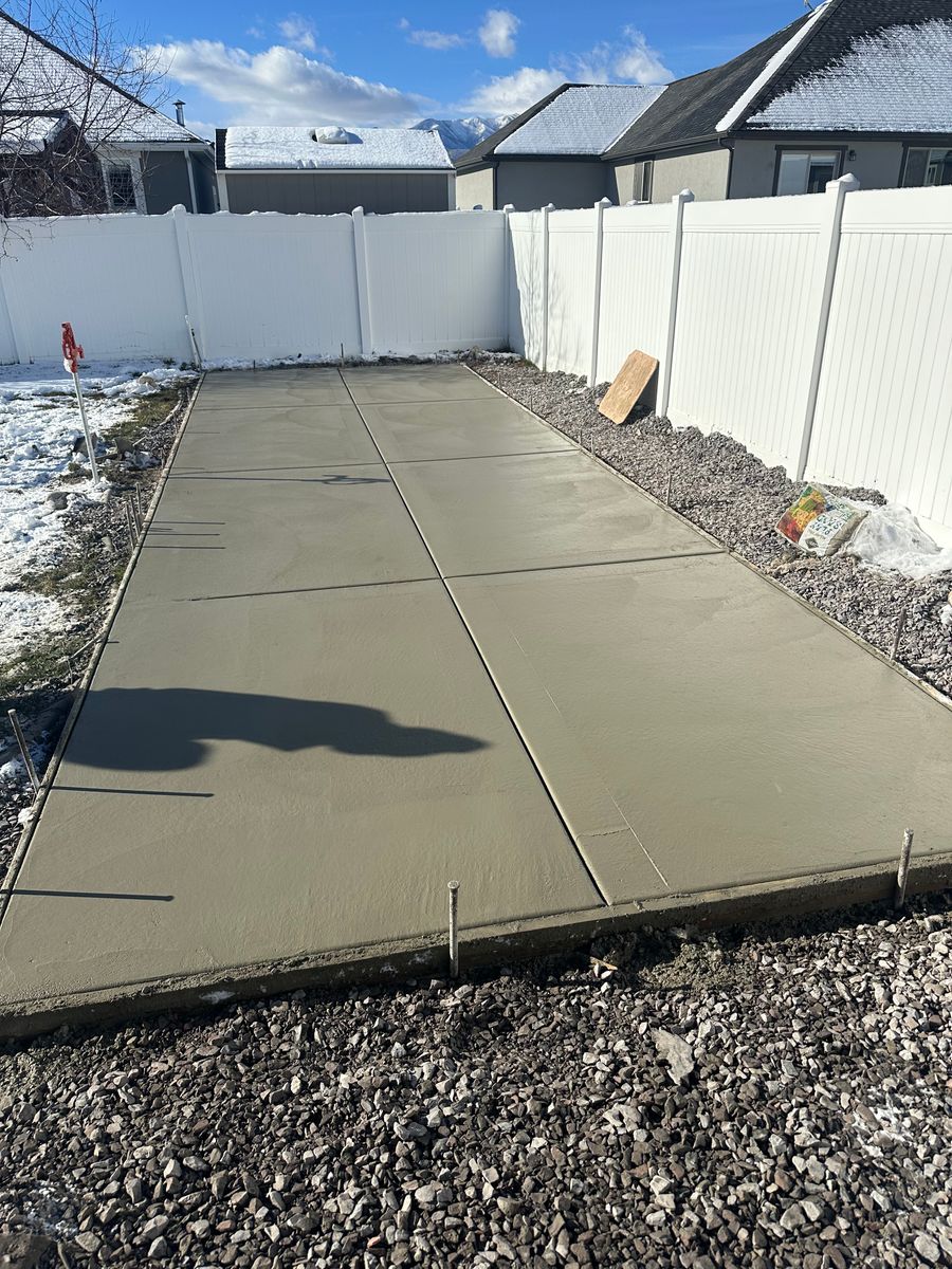 Concrete for Off The Rock Construction in Eagle Mountain, UT