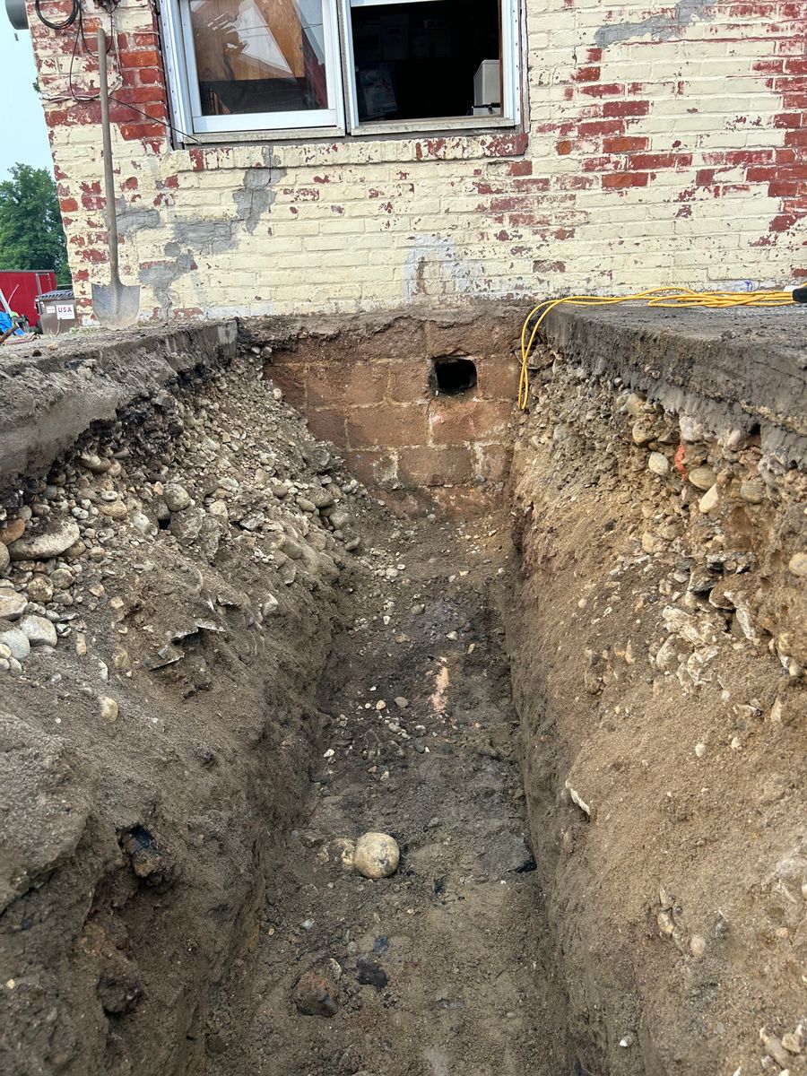 Foundation Excavation for JAD Excavating LLC in Goshen, CT