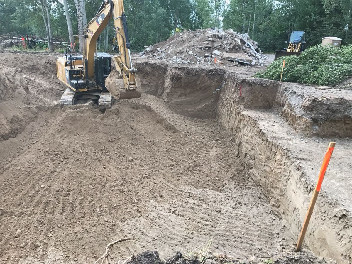 Foundation Excavation for Hansen Earth Works in Jackson, WY
