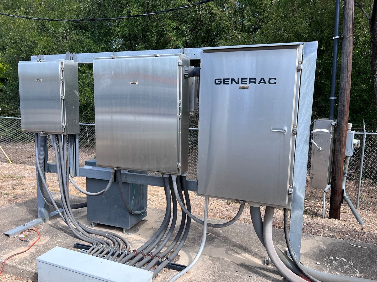 Underground and Overhead Electrical Service Installation for LUX Electric in Floresville, TX