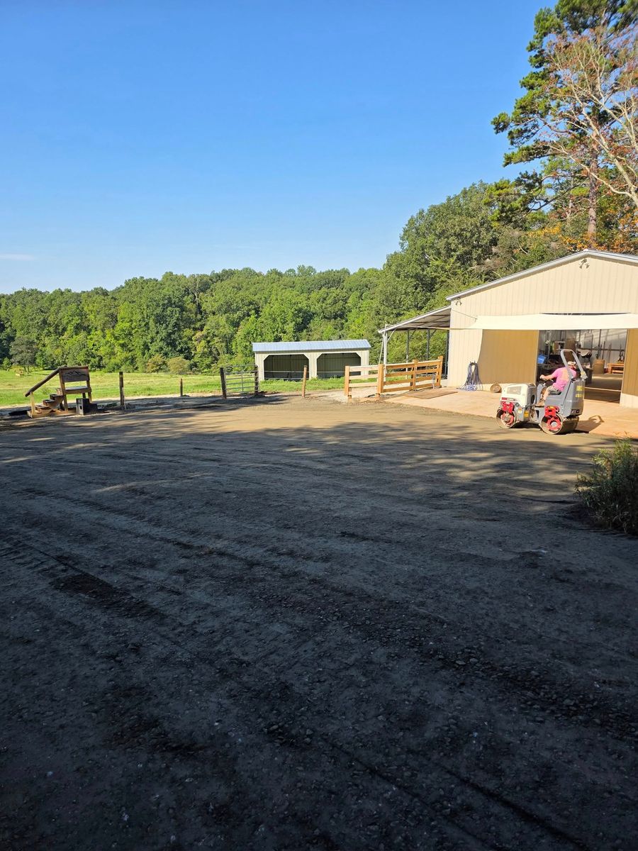 Land Grading for Bobcat Bob in Clermont, GA