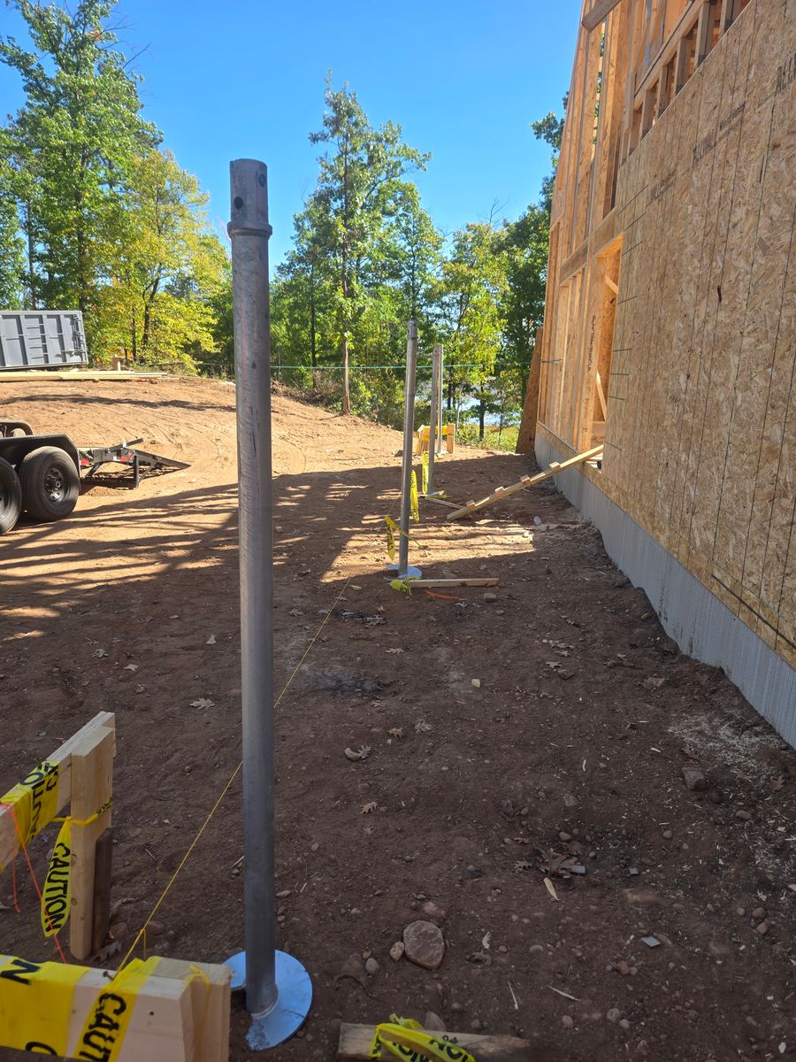 Pier Installation for Elite Piers LLC in East Bethel, MN