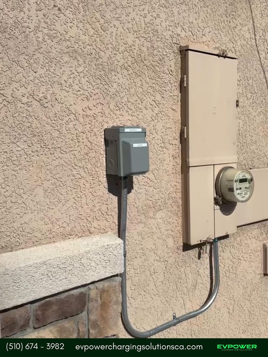 Electrical Panel Upgrades for EVPOWER CHARGING SOLUTIONS in Tracy, CA