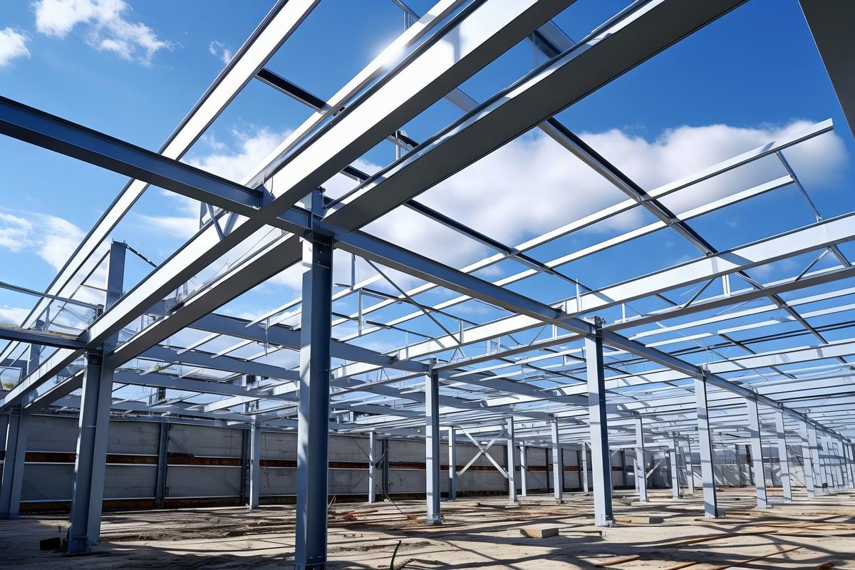 Metal Framework Installation for Aguilar's Construction llc. in Huntsville, AL