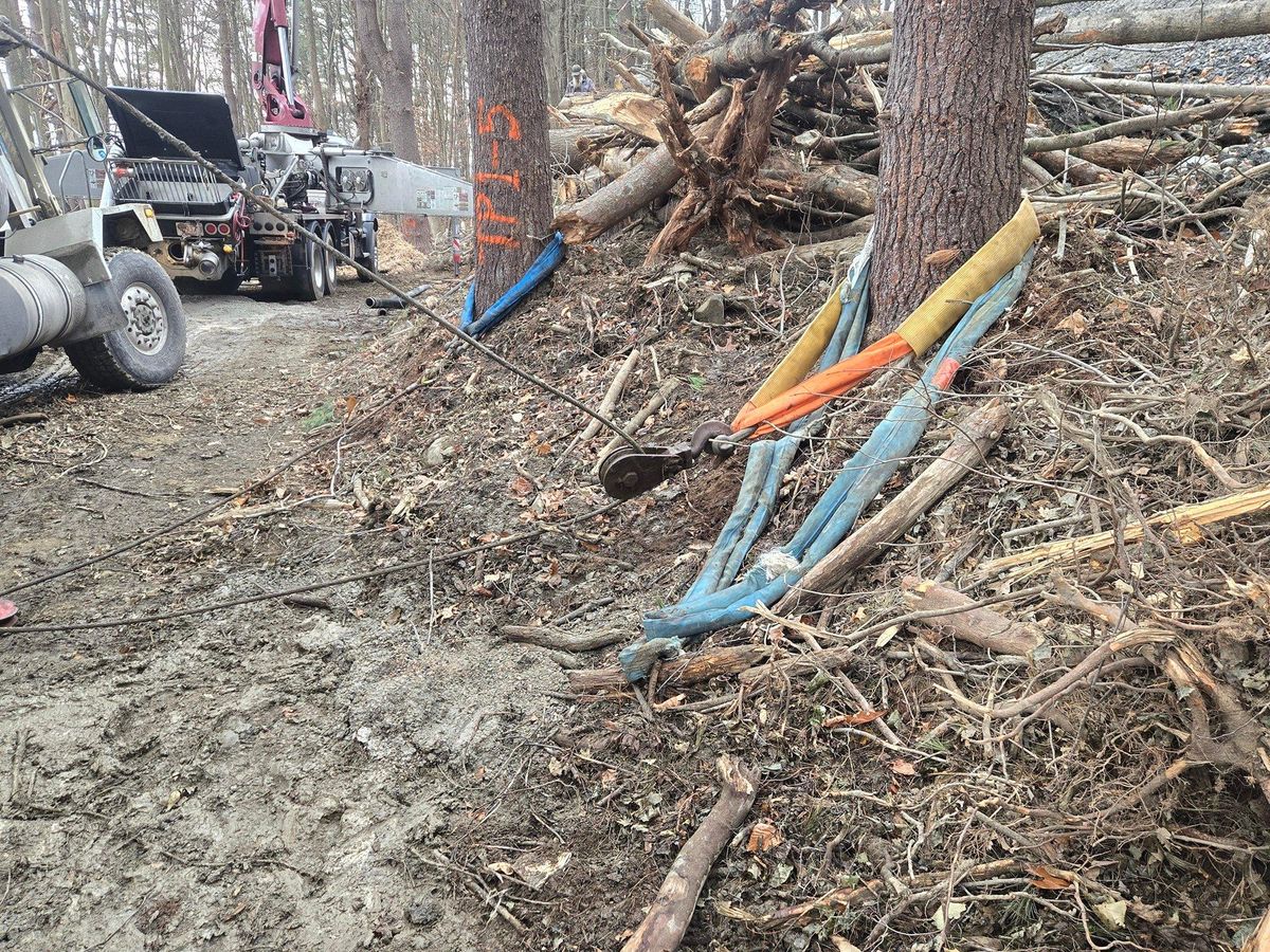 Demolition for MJS Excavating in Hardwick, MA