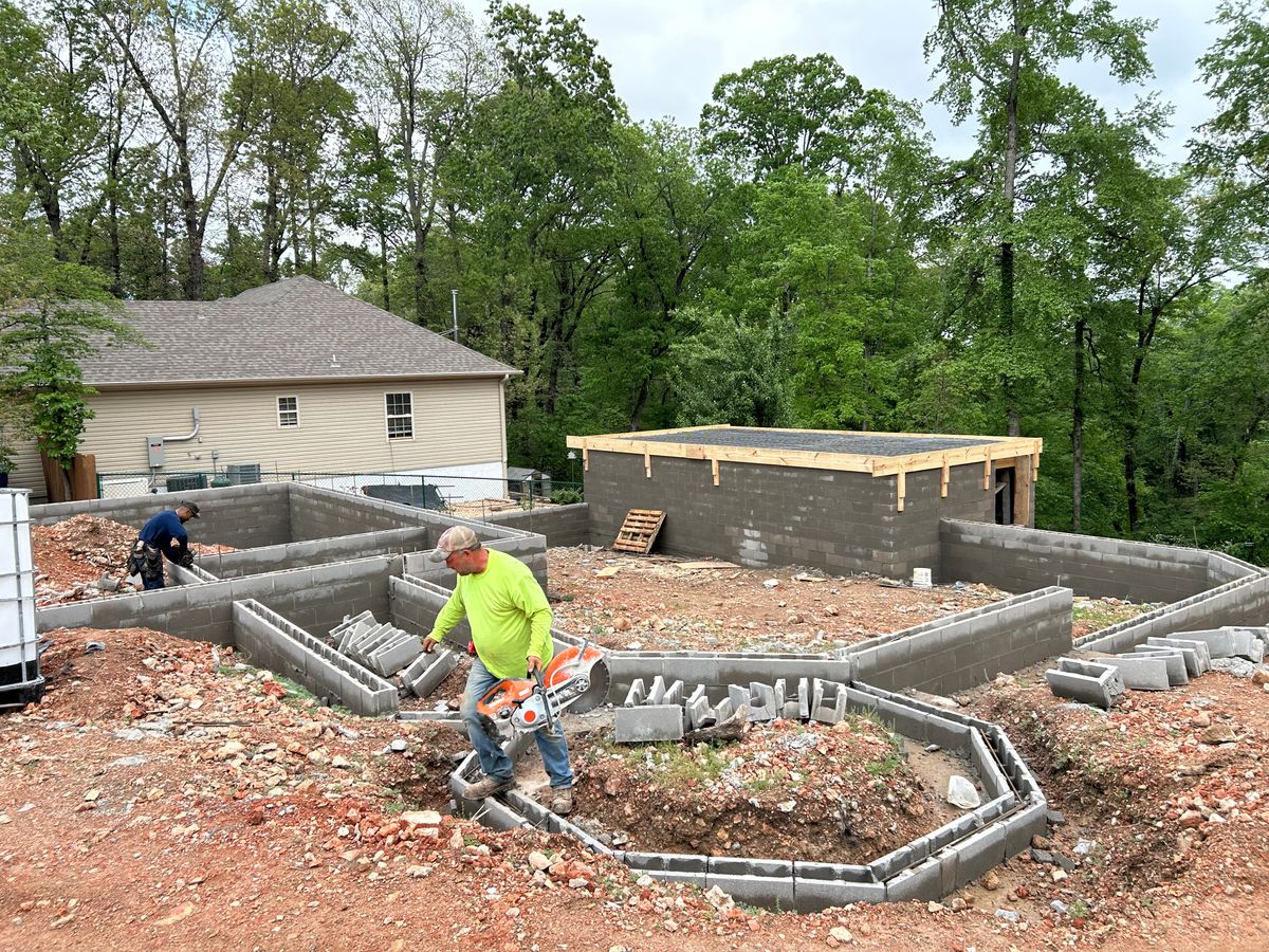 Retaining Walls for Concrete Creations and Excavations in Centerton, AR