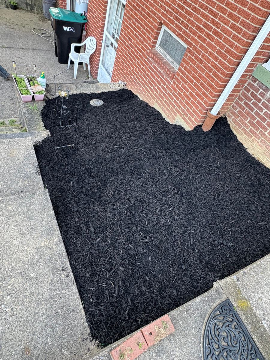 Mulch Installation for Cam Yardz in Washington, PA