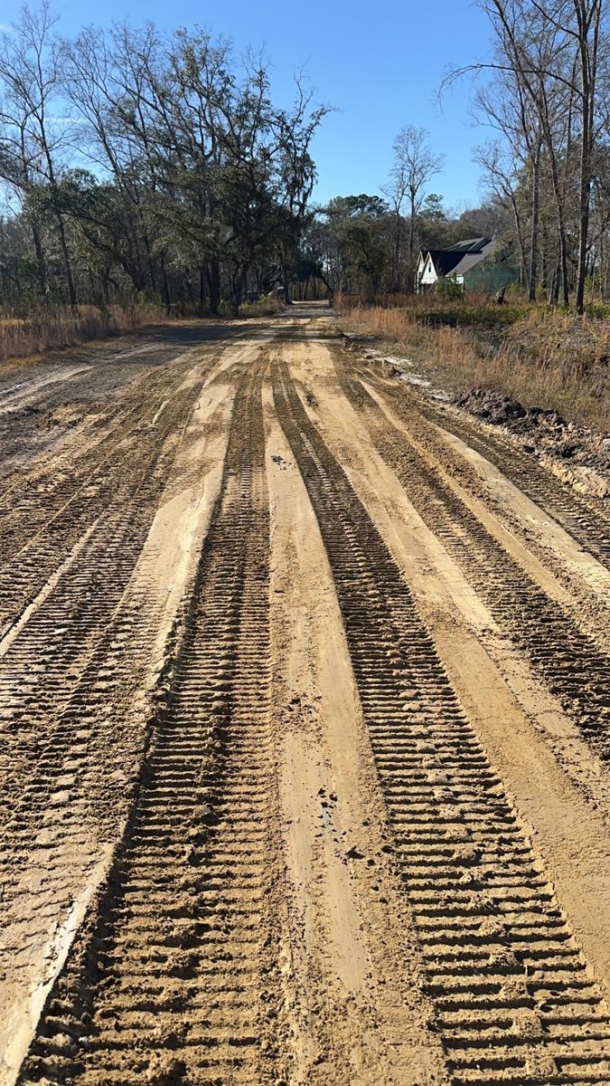 Site Grading for Iron Industries in Bluffton, SC