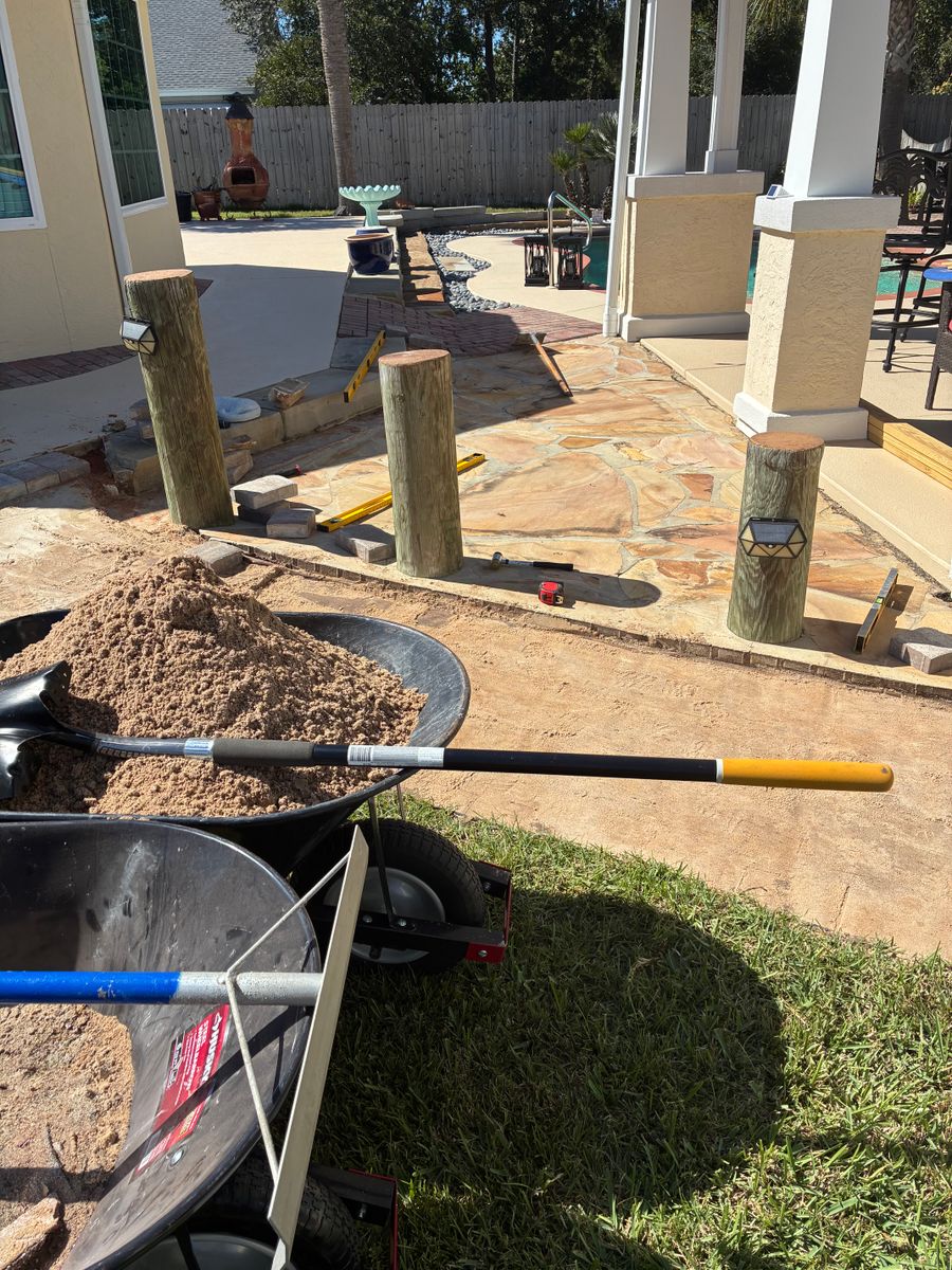 Paver Installation/Sealing for Ferrell’s Professional Painting & Home Services LLC in Panama City Beach, FL