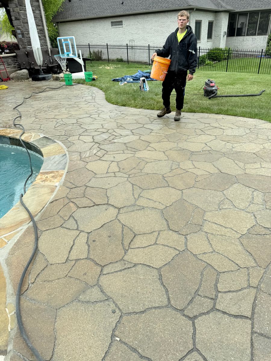Patio Design & Construction for Whyde Masonry in Beech Grove, IN