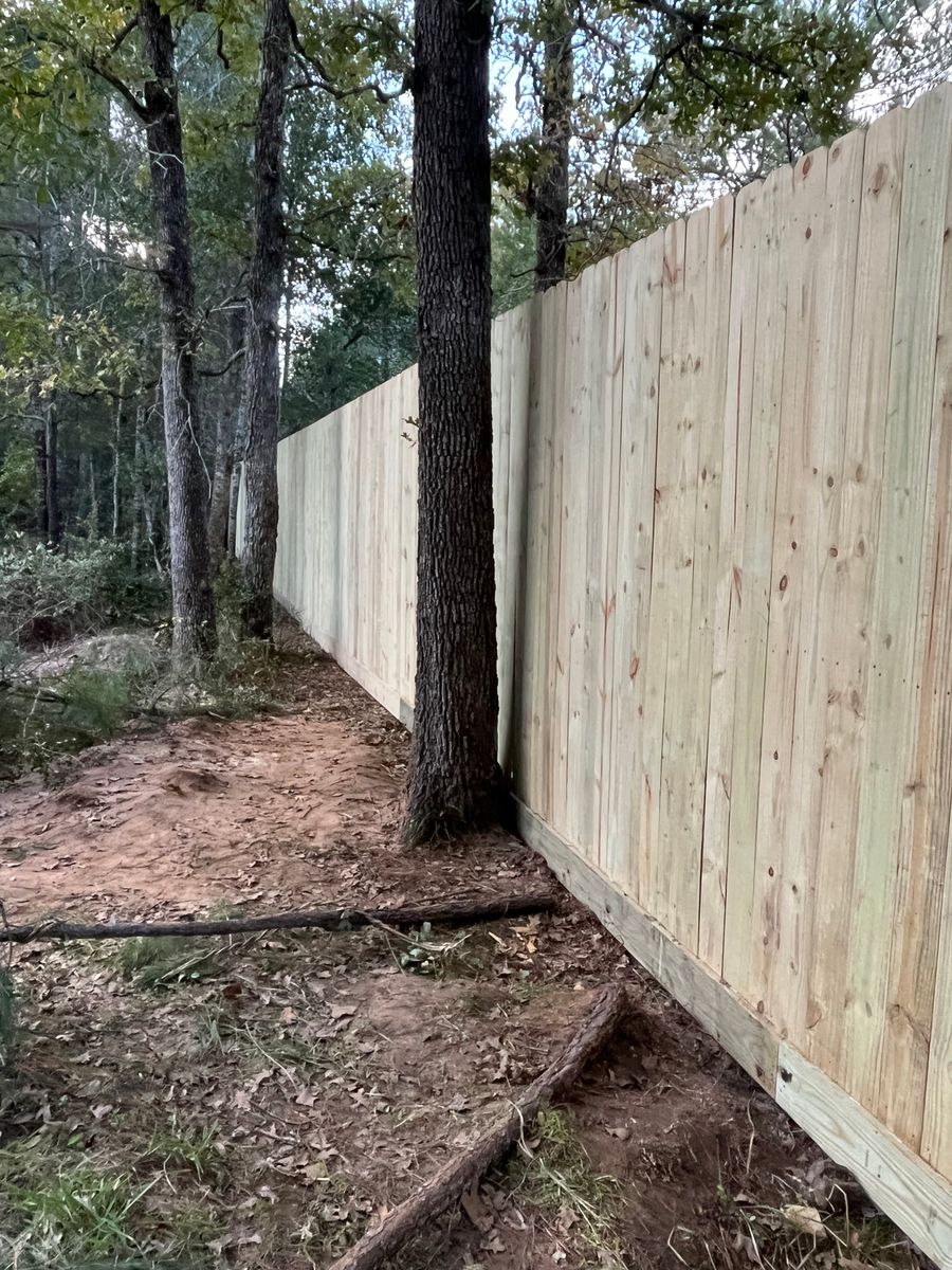 Privacy fences for LEGA Home Improvements LLC in Magnolia, TX