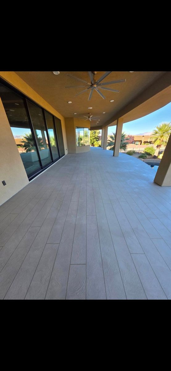 Deck Coatings for CFC Construction LLC in Hurricane, UT