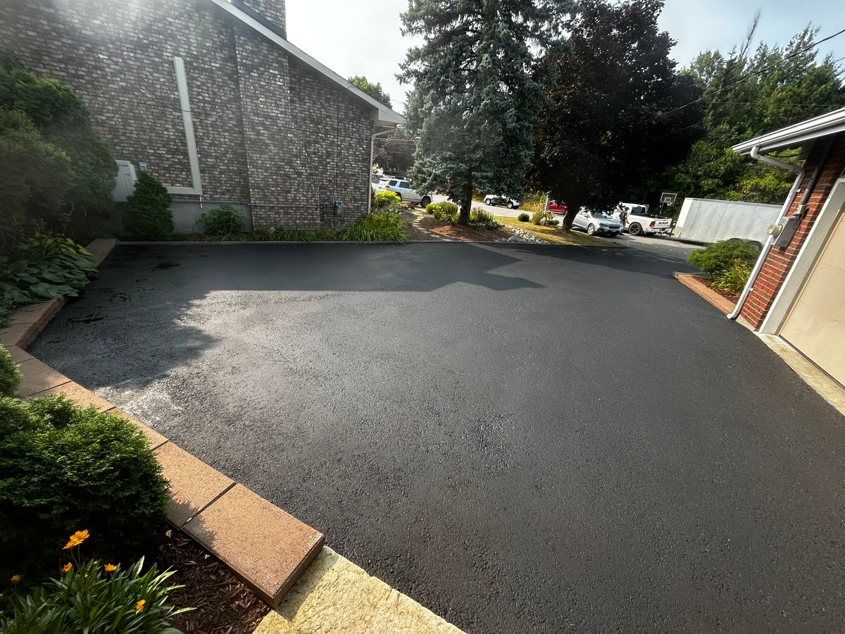Asphalt Seal Coating for Signature Property Care in Greater Sudbury, ON