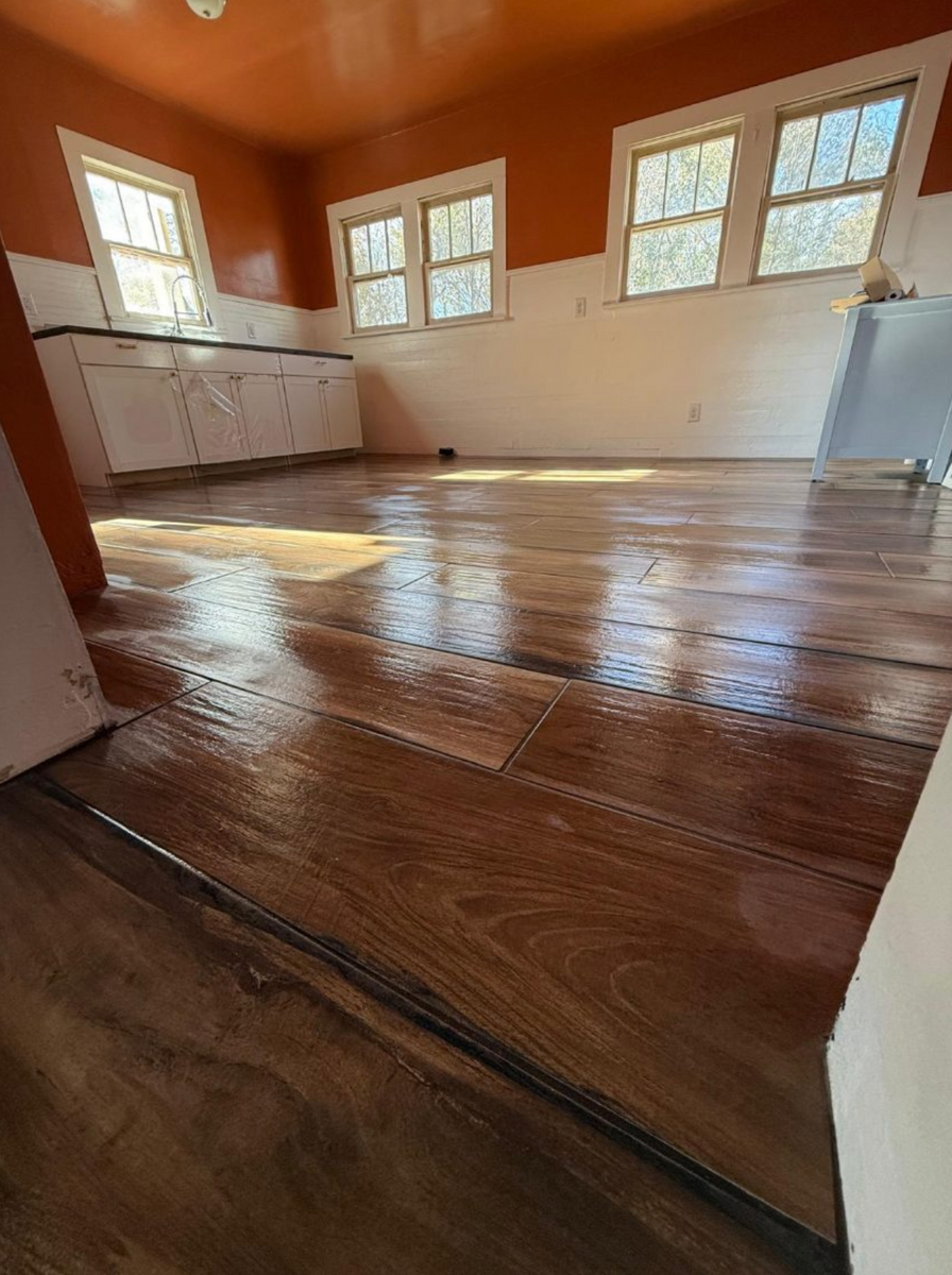 Kitchen Renovation for Landin's TILE WORK in Shelby, NC