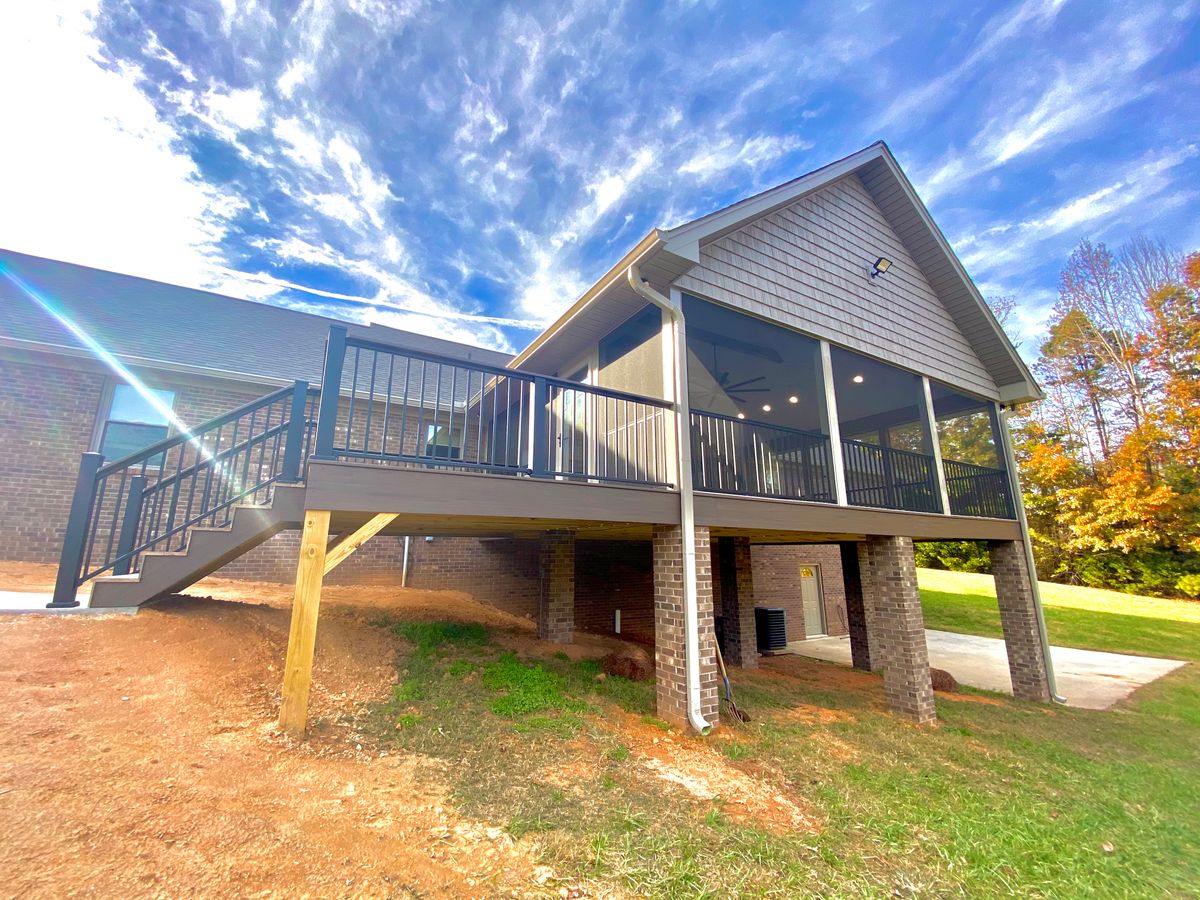 Decks, Porches, and Patios for Hartman Homes and Interiors in Lexington, NC