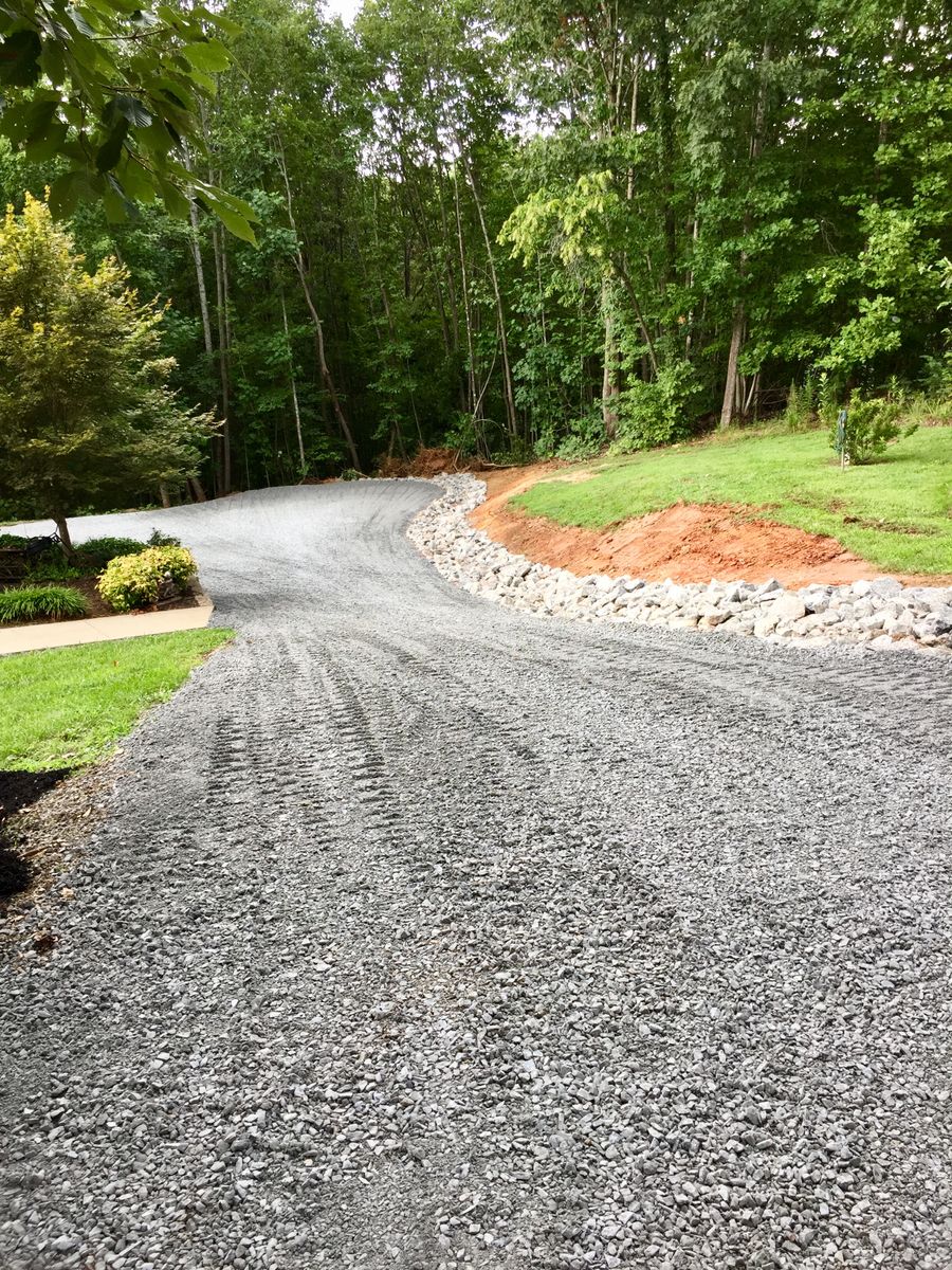 Driveways for Lanier Excavating LLC in Bedford County, VA