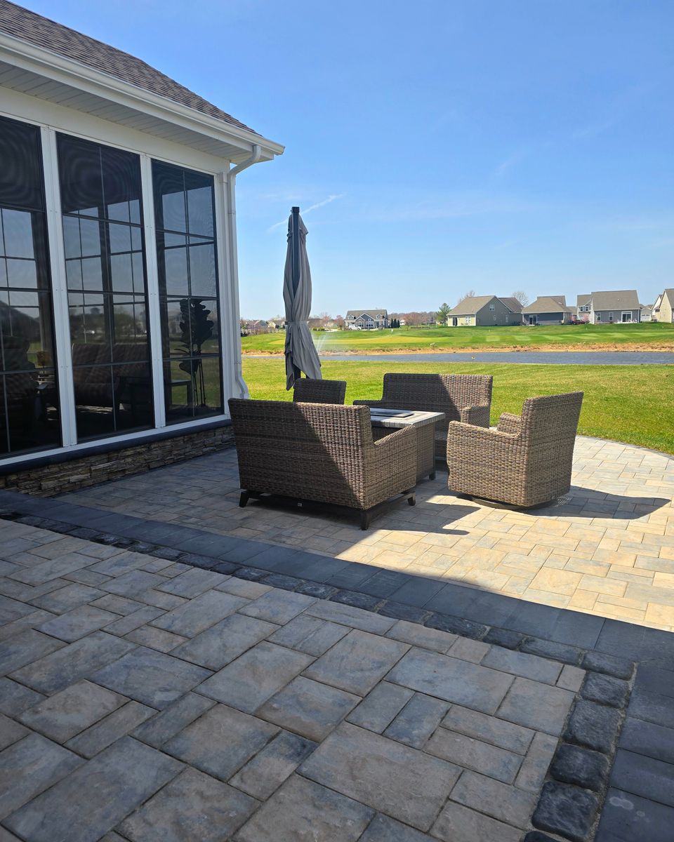 Paver Patio for SoDel Stone Works & Construction LLC in Sussex County, DE