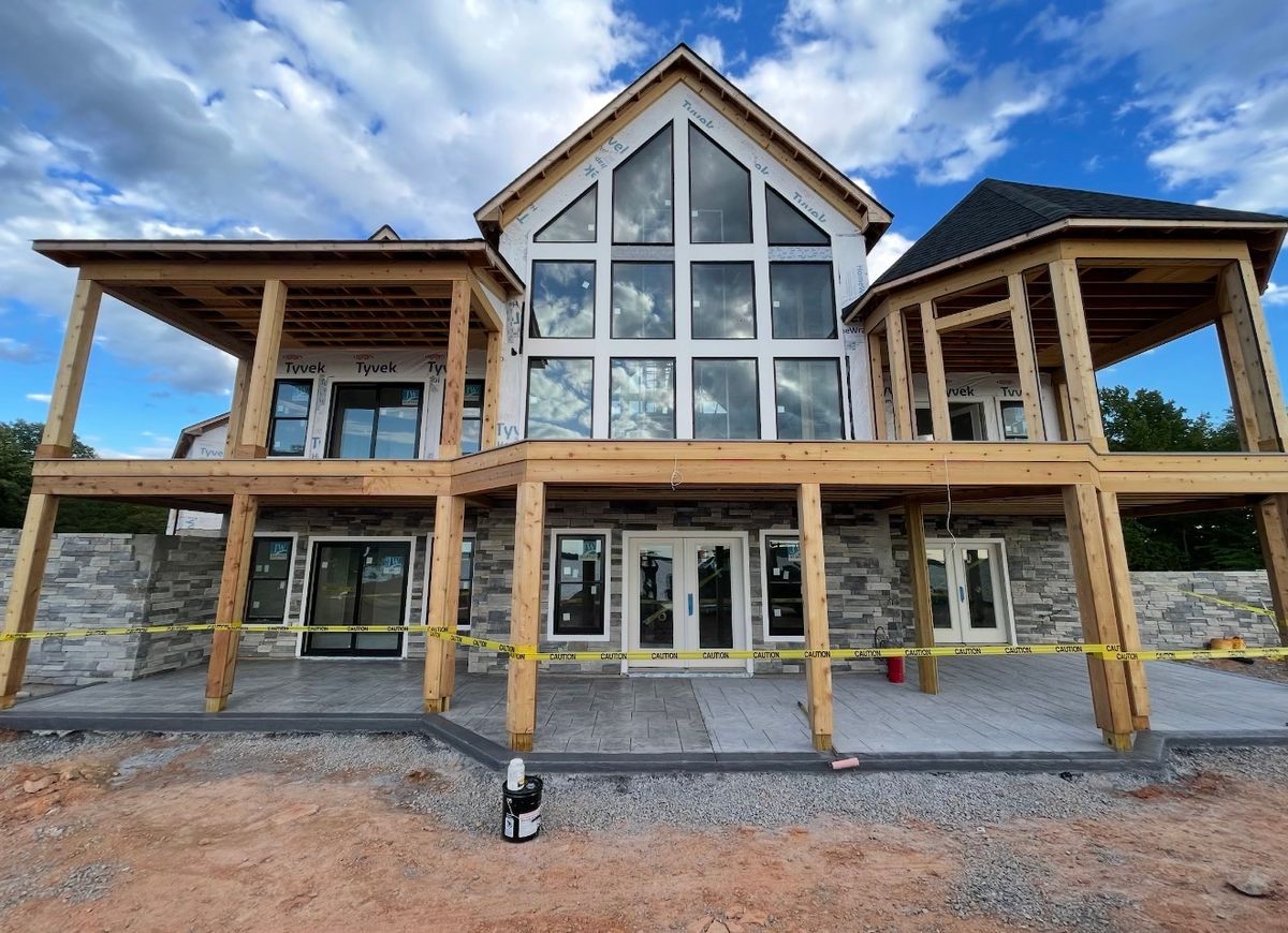 Framing for LegaSea Construction in Kilmarnock, VA