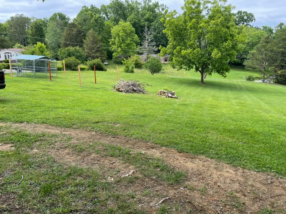 Mowing for Jeremiah's Lawncare in Gatlinburg, TN
