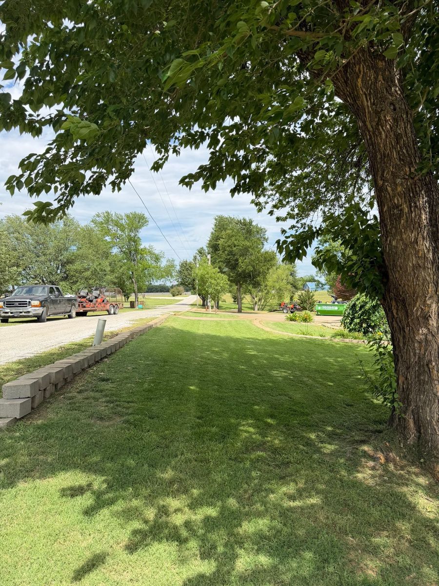 Lawn Mowing and Maintenance for HD Ground Works in Madill, OK