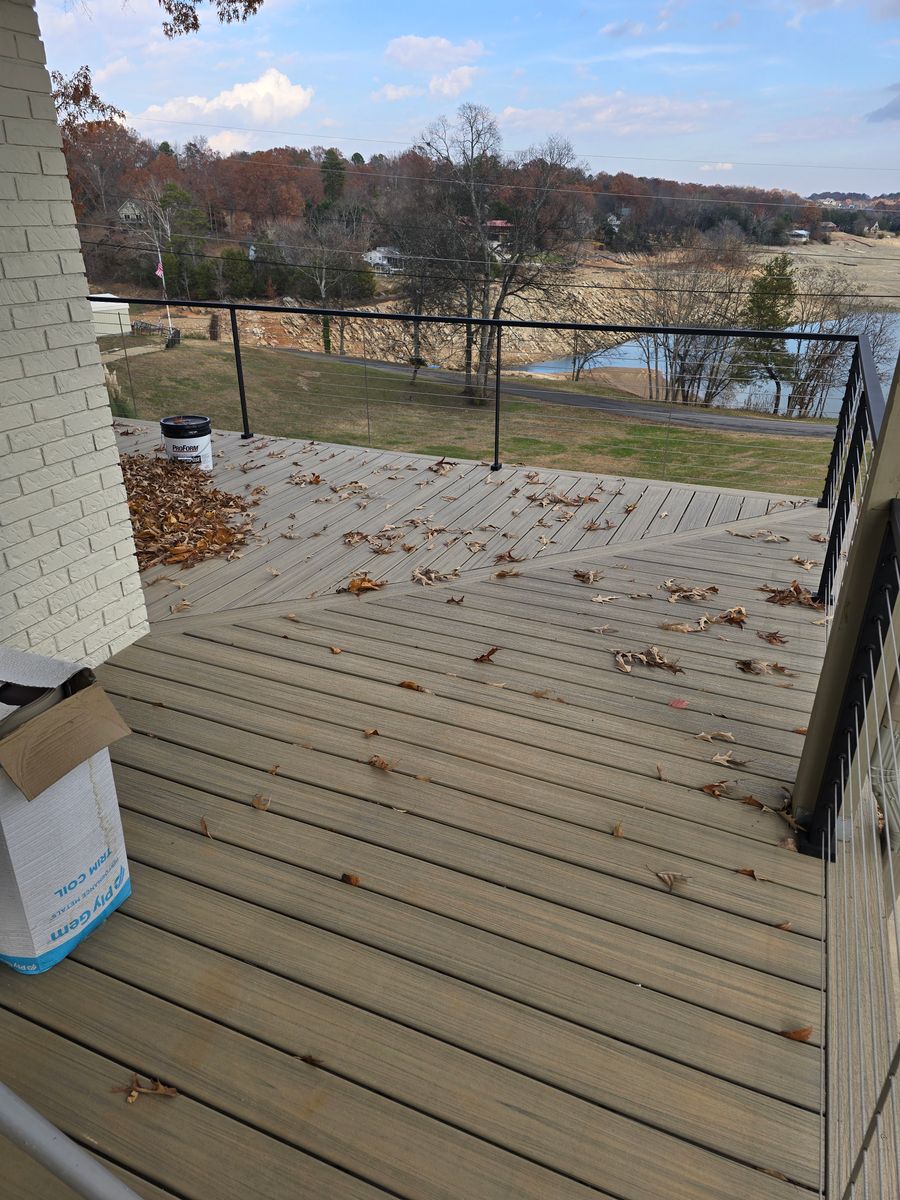 Deck Installation for The Handyman Viking in Dandridge, TN