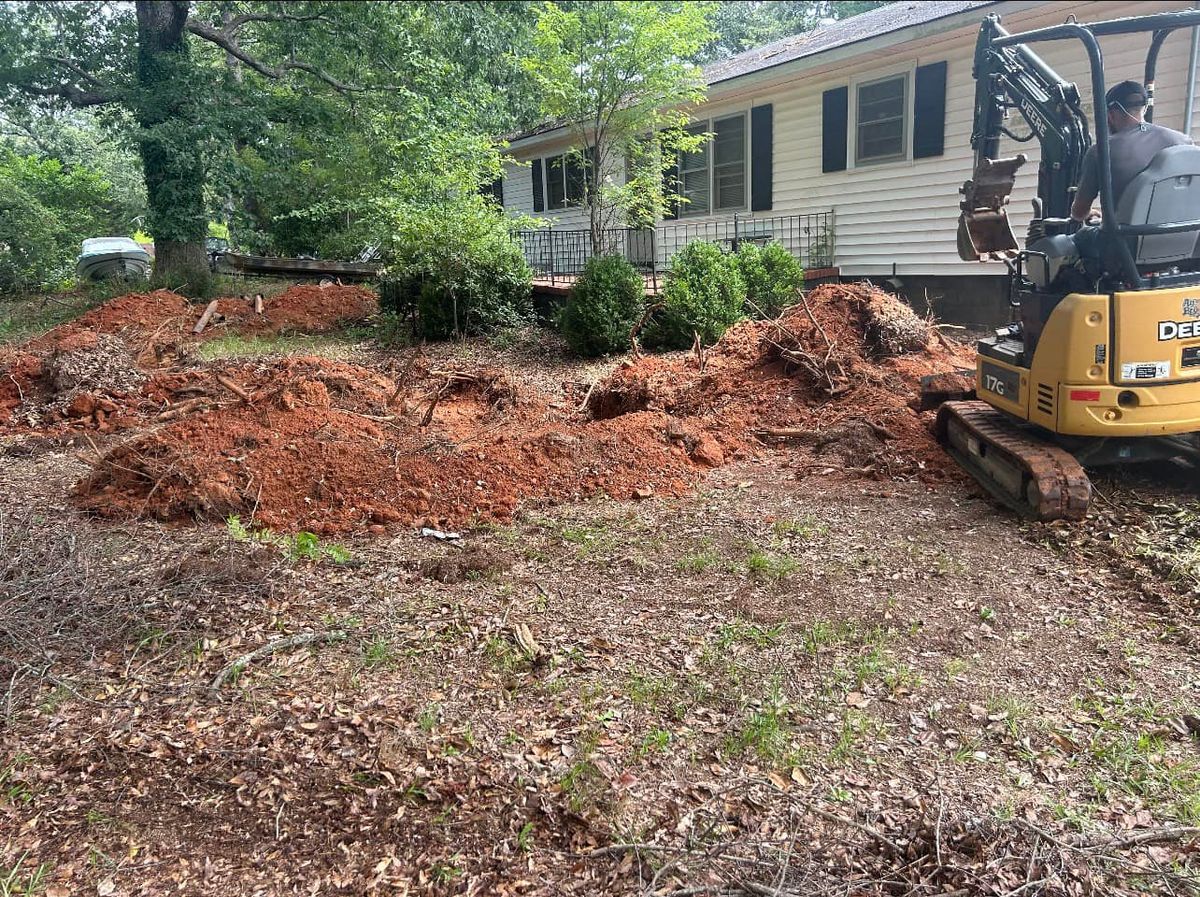 Site Preparation for JHC Excavation LLC in Hartwell, GA