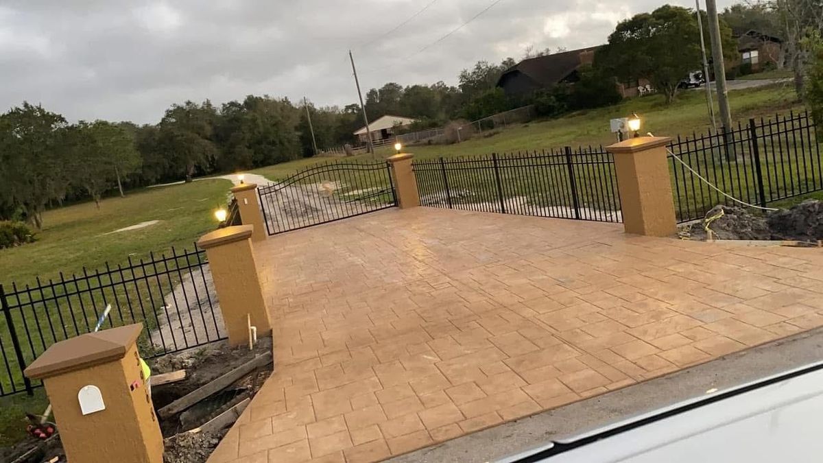 Concrete Driveway Installation for All Phases Decorative Concrete in Sebring, FL