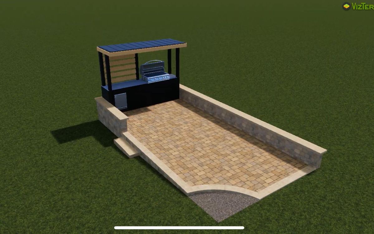 Outdoor Kitchen Construction for Oasis Outdoor Living, LLC in Huntersville, NC