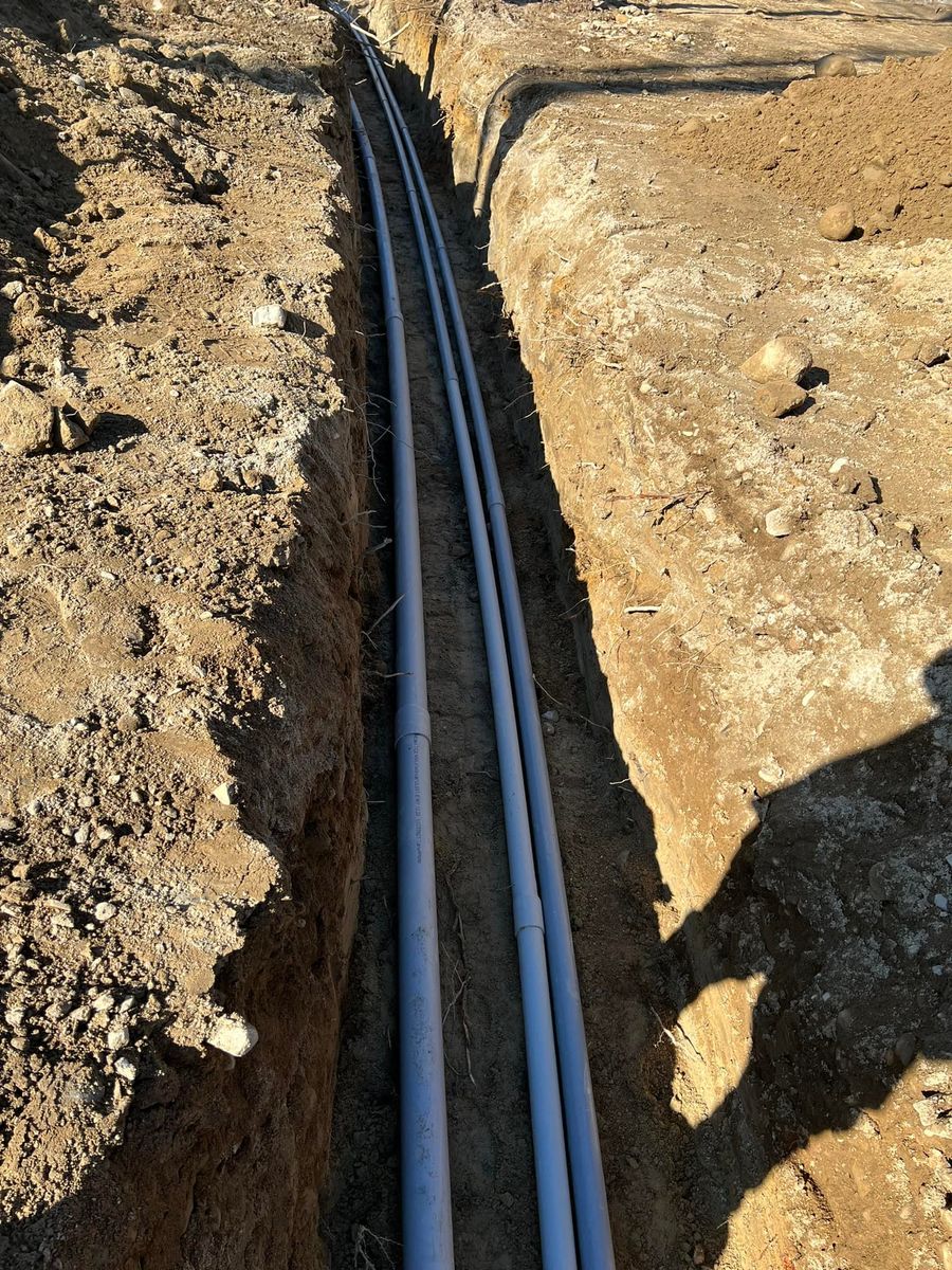 Trenching for M.J. Merrill & Sons Excavation in Manchester, NH