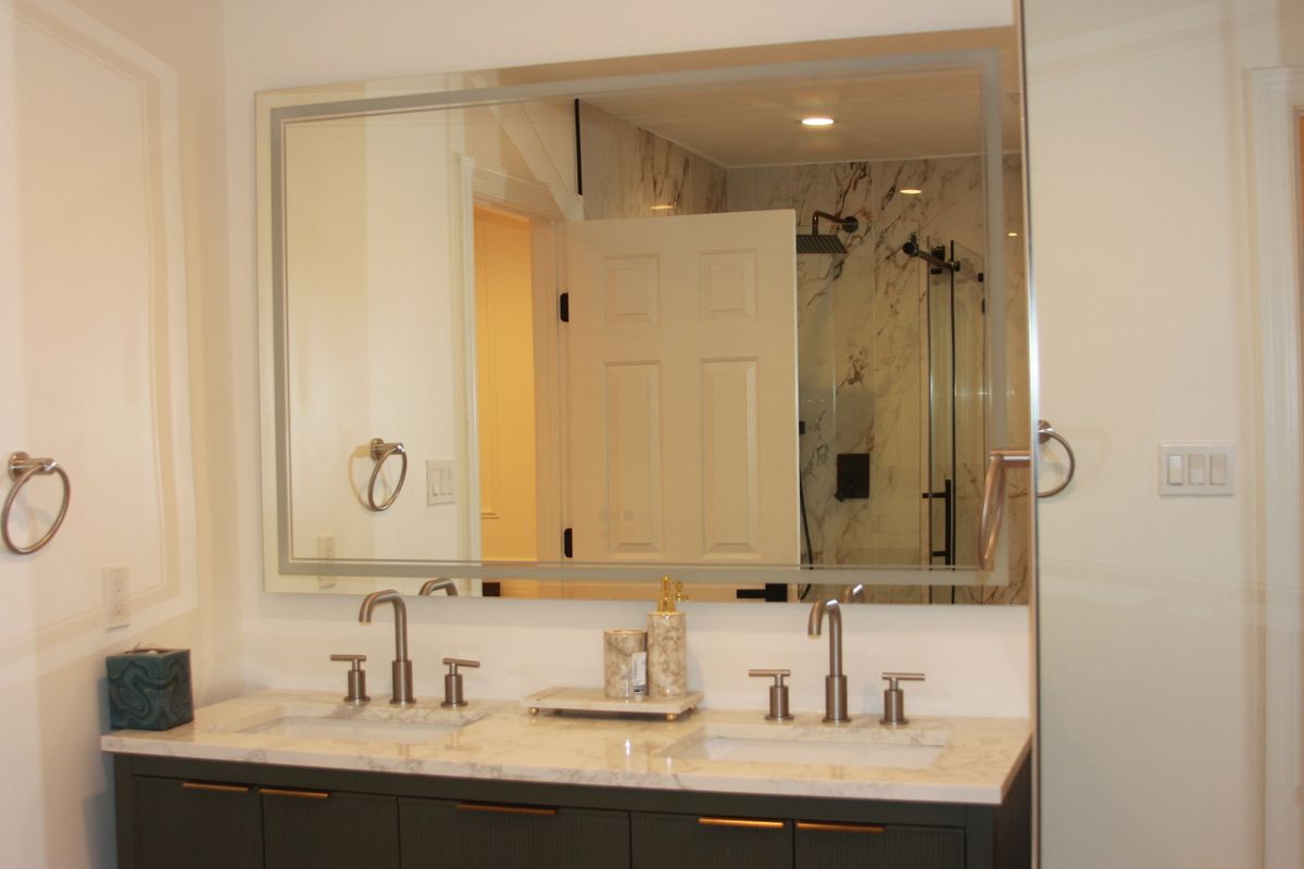 Bathroom Remodel for NOVA Construction Now in Arlington, VA