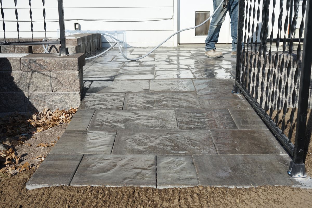 Paver Patios for Tactical Stripes Lawn care in Uniontown, OH